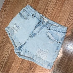Pacsun Mom Short - Light Wash